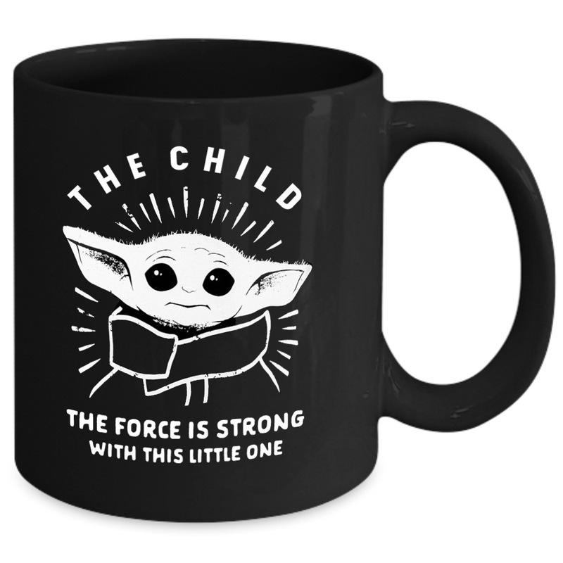 Mandalorian Star Wars 9 Yoda Baby Master Ceramic Coffee Mug Black Water Cup