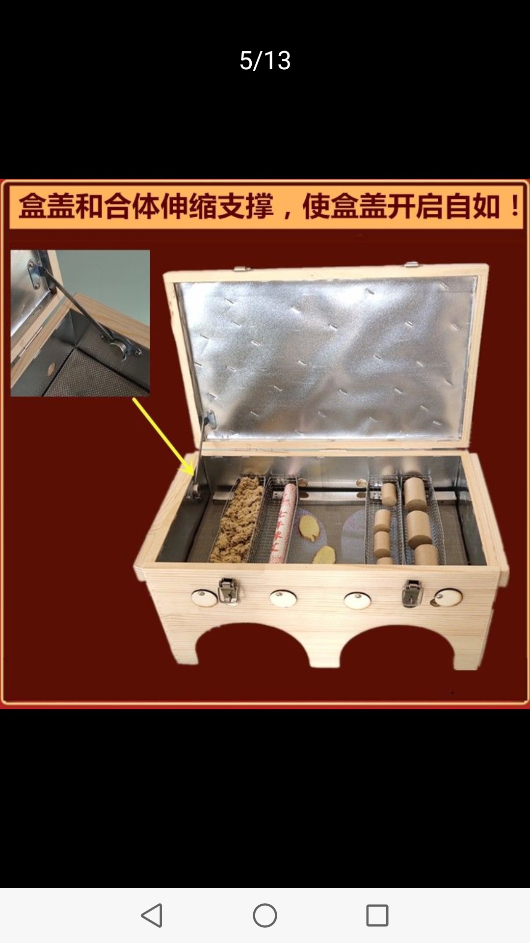 Wooden Moxa Box for Knee Home Moxibustion Portable Ai Jiu 艾灸 Warm Therapy Tool key features