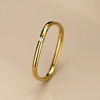 Brand ring, internet celebrity, 925 sample silver, simple and elegant design, Birthday gift