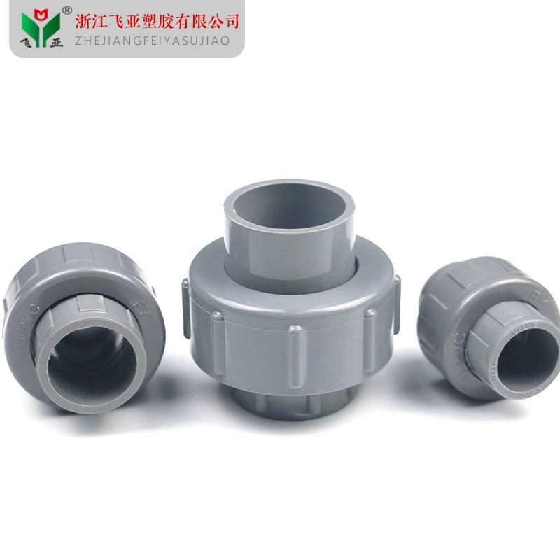 ПВХ Live UPVC серые клейкие фитинги для водоснабжения на заказ на любое масляное твист живое соединение с головкой с живым узлом быстрое соединение