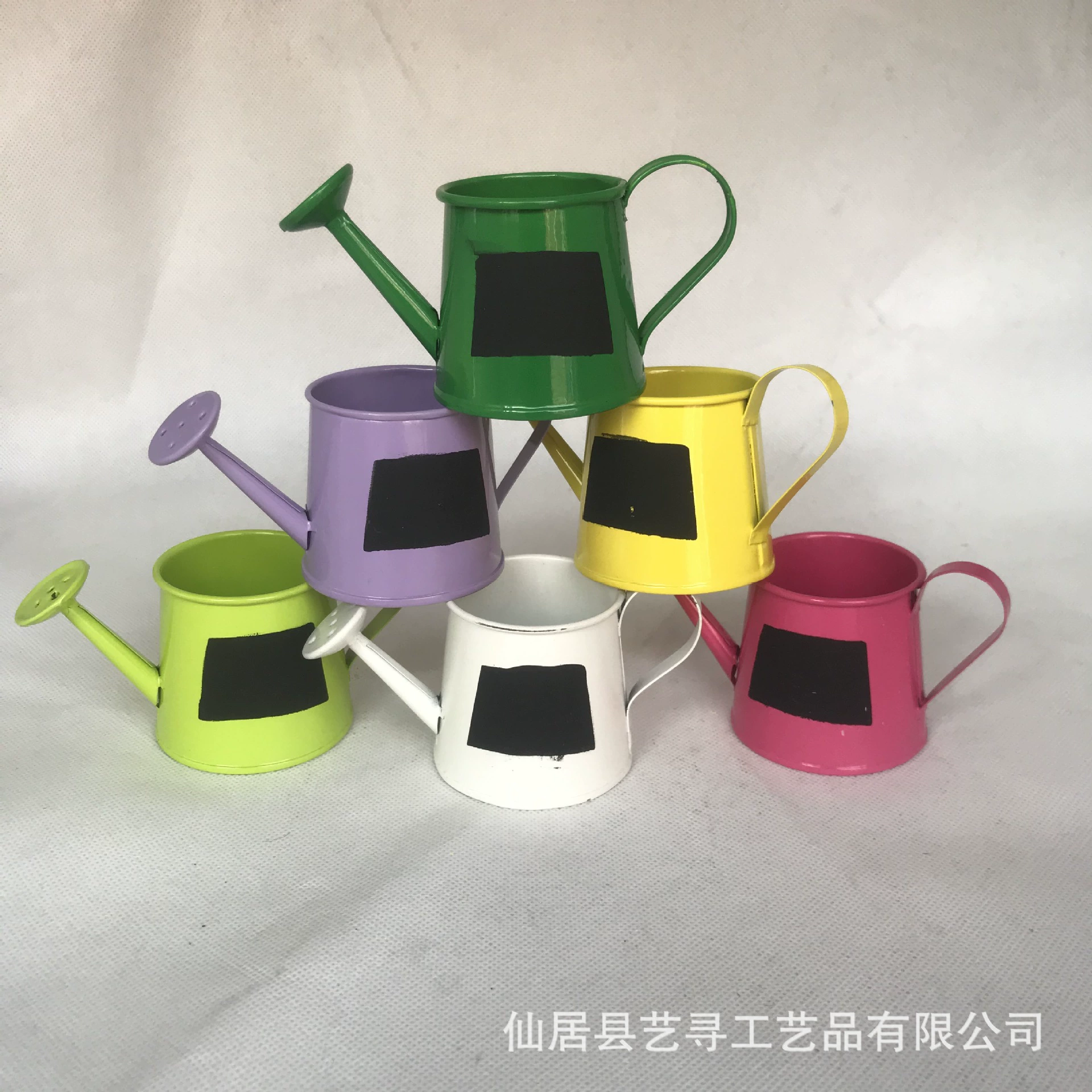 Детский сад Южной Кореи обучающий красочный железный лист мини-лейка железное ведро доска может писать (утечка)