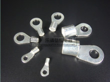 OT冷压接线端子圆形裸端头OT95-8 -10 -12紫铜焊口鼻子