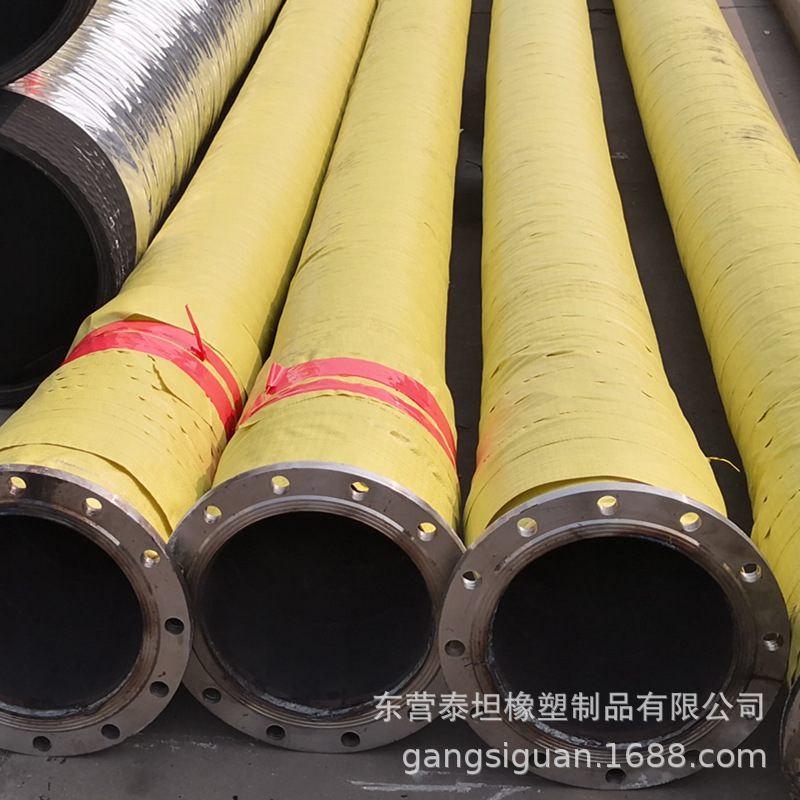 大口径橡胶管 钢丝骨架缠绕 吸排水专用