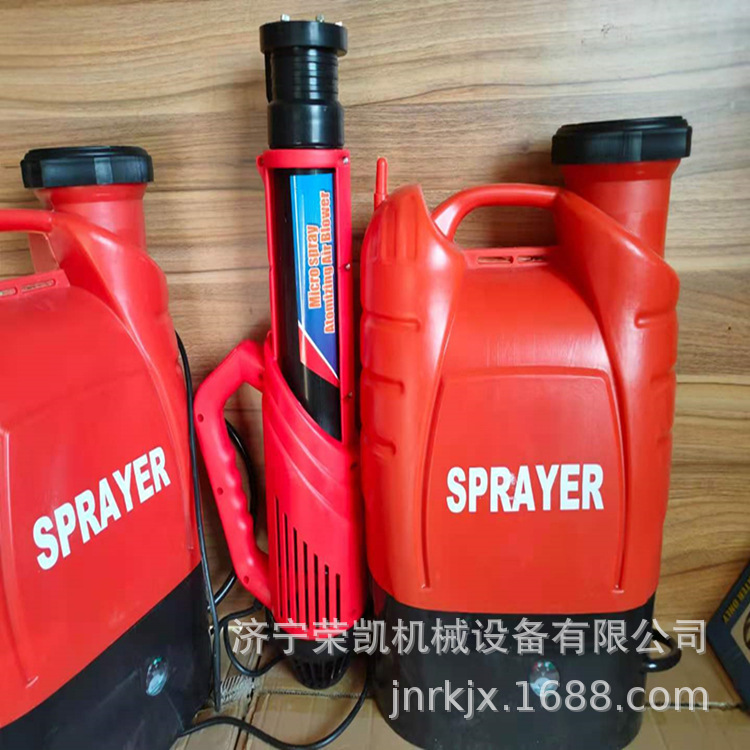 Electric Plant Protection Fine Mist Sprayer, Lithium Battery Air Blower Misting Sprayer, Garden Agriculture Electrostatic Spraying Machine