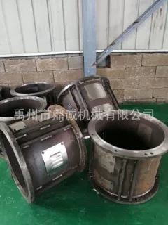 厂家直供   150连接罩 皮带机配件 连接筒 150罩筒 150罩体 铸钢
