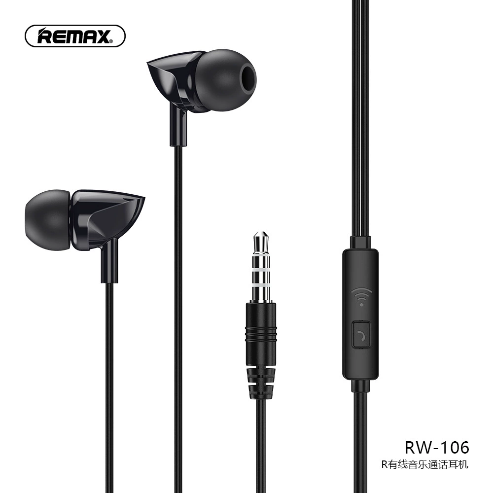 Rимакс/Руй Лянг R Кабель Музыкальные наушники мобильного пионера Ear 3.5mm Наушники оптом RW-106