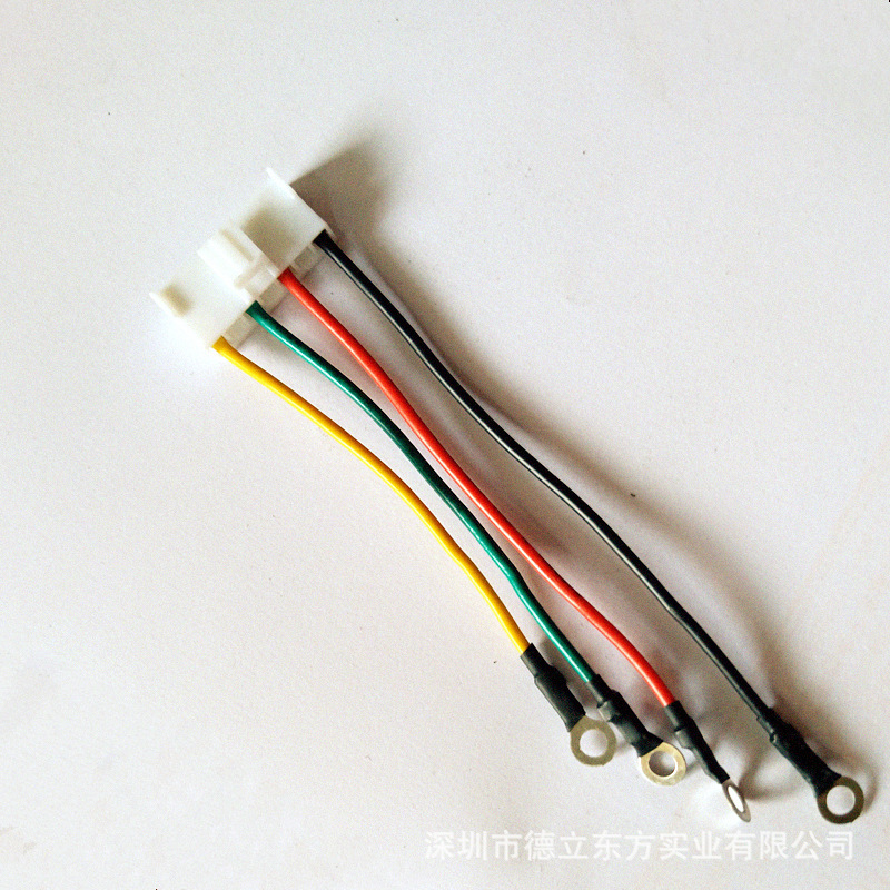 ֱ�� 4P���ؽӲ��� VH3.96 O�ζ������� RV0.5ƽ�� LED���� 450mm