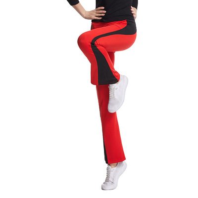 秋冬新款运动瑜伽裤女修身显瘦广场舞服装加厚舞蹈裤女健身运动裤