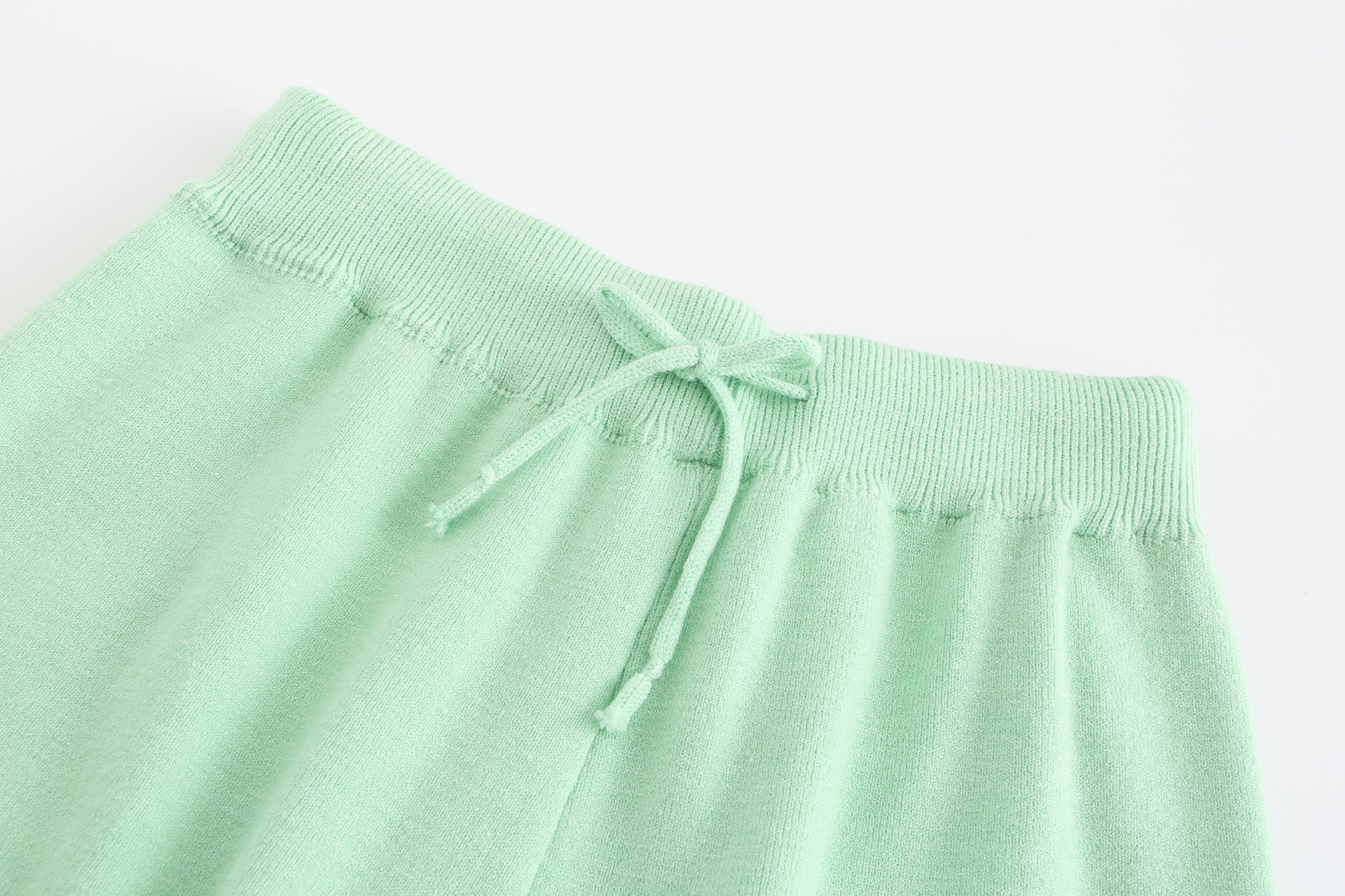 Women's Sweater Set Summer Macaron Colour Matching Co-ord Suit_voghion.com