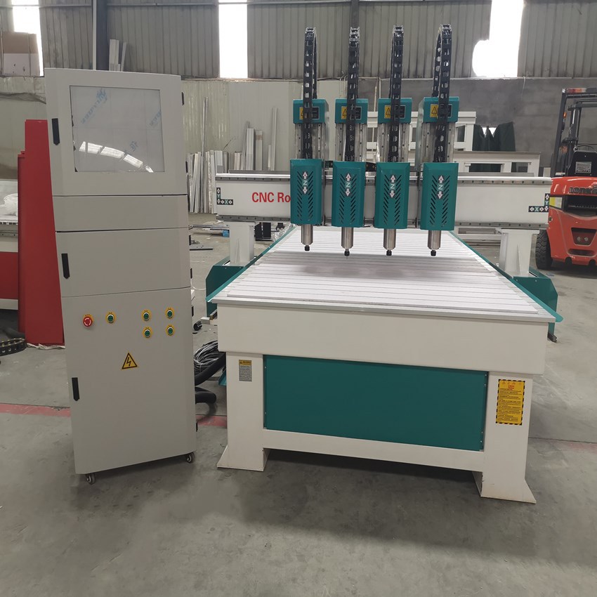 厂家供应木工多头雕刻机家具浮雕机红木欧式家具雕花工艺品雕刻机