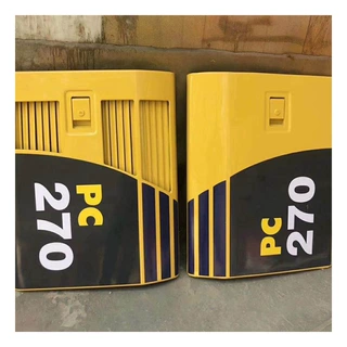 现货供应PC220-7挖掘机 边门 工具箱 机罩 后机盖 水门 泵门 扶手