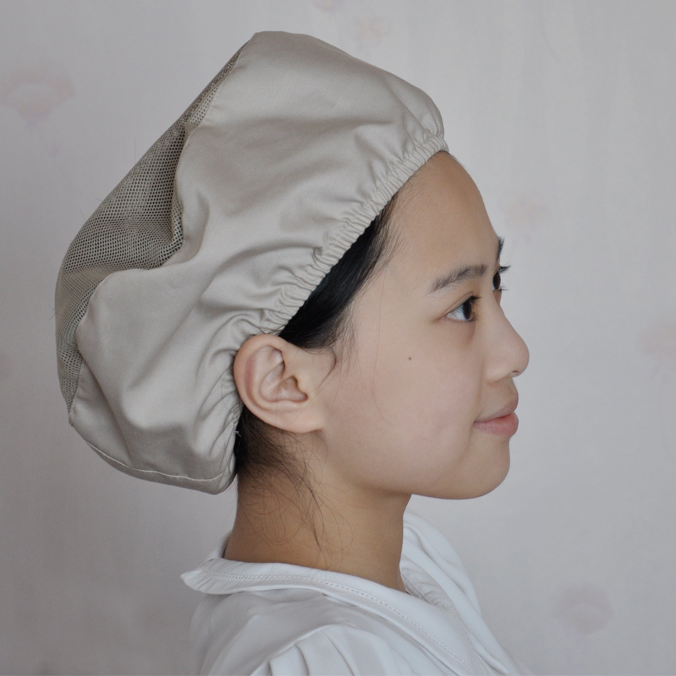 Sombrero DE TRABAJO sombrero de malla sombrero de comida blanca sombrero de taller sombrero de chef de cocina sombrero sanitario sombrero de fábrica a prueba de polvo sombrero transpirable