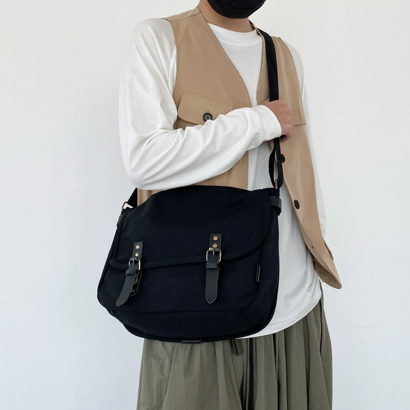 Retro brand capacious shoulder bag, Korean style