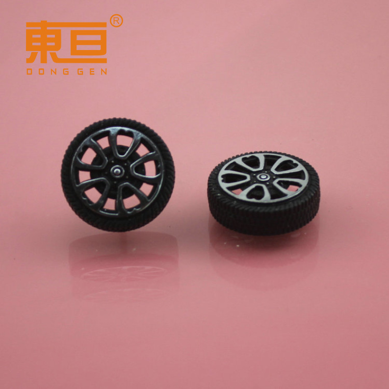 T262A细新 塑料车轮 普通车轮 玩具车轮 烫金车轮 科技积木零件