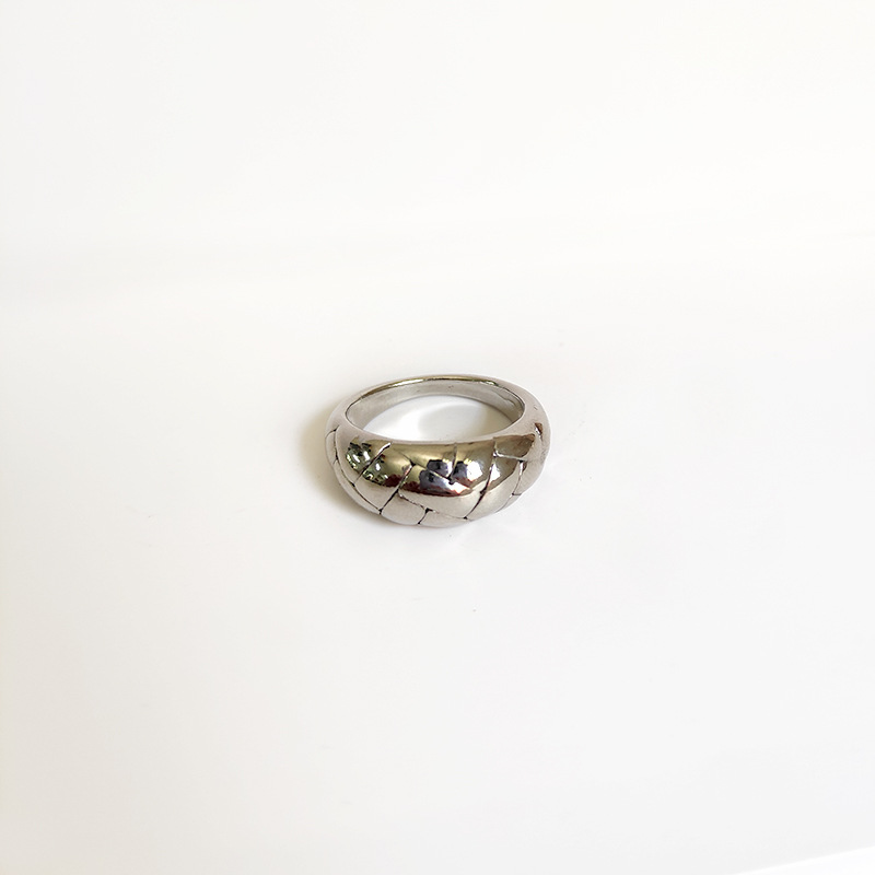 1 Piece Fashion Solid Color Zinc Alloy Plating Womenu0027S Rings