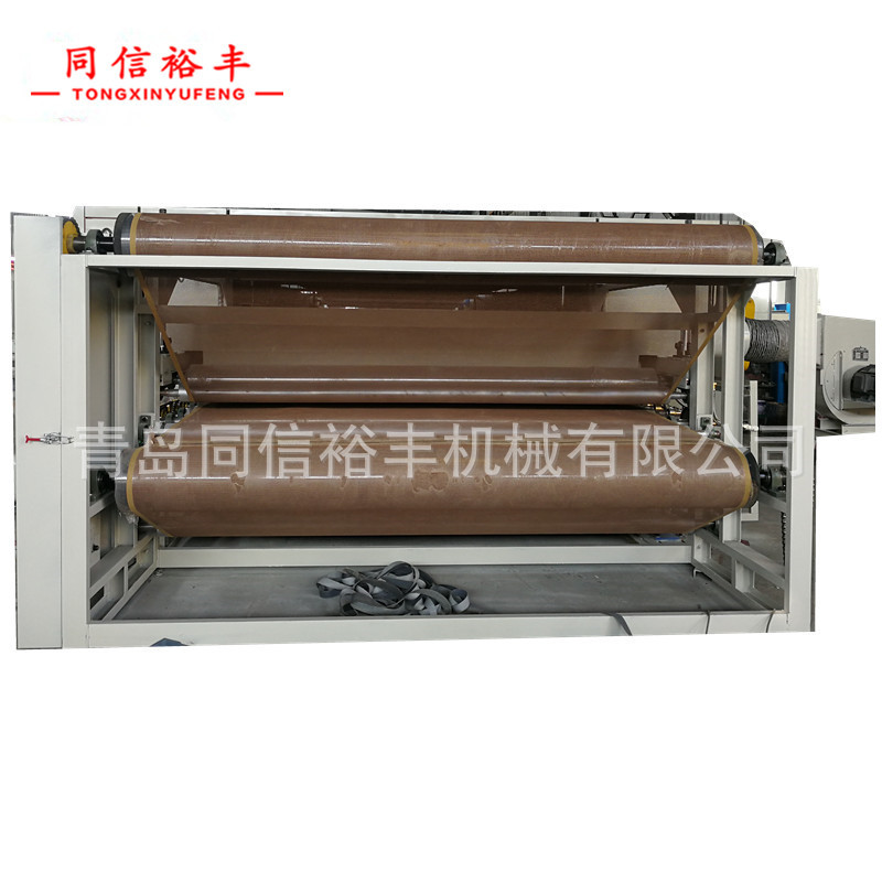 供应玻纤复合材料轻量化汽车内饰板材生产线 汽车内饰无纺布设备