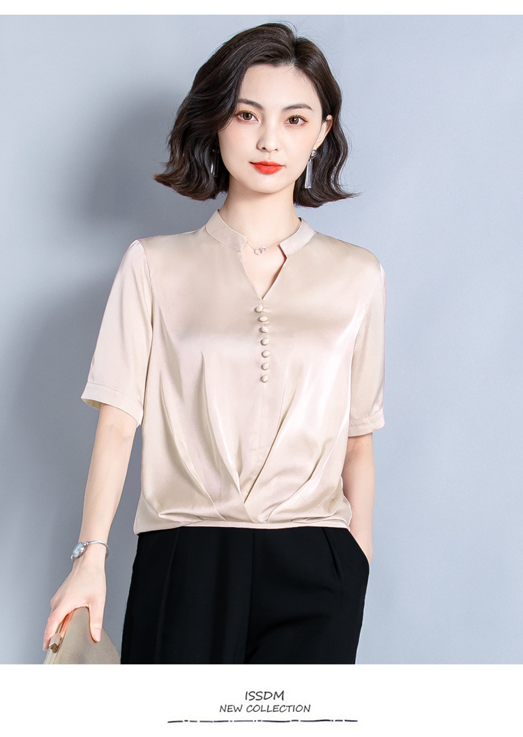 Chemisier en Mousseline de soie - Ref 3429309 Image 42