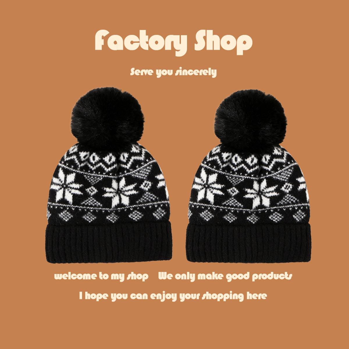 Fashion Warm Knit Hat display picture 1