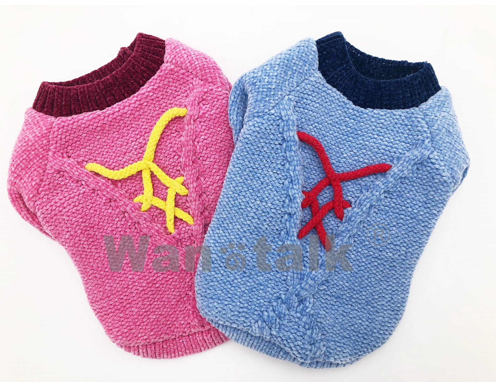 Свитер для домашних животных вязаный собачий свитер шерстяной пряжи