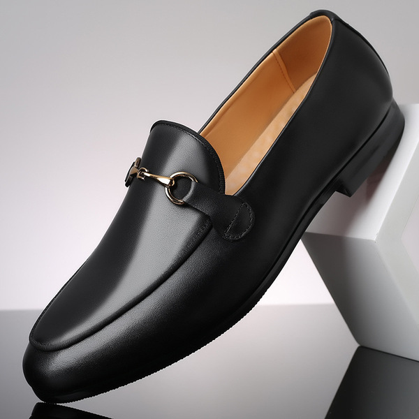 Korean version of leggings, social boys, bean shoes, casual youth loafers