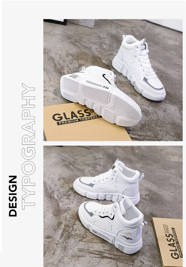 high top casual thick-soled sports shoes NSNL32156