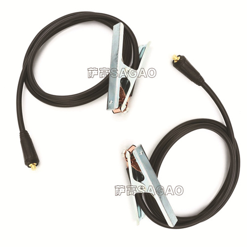 Cross-border 300A welding wire quick connector with quick plug 500A ground wire welding machine argon arc welding machine ground wire ground clamp