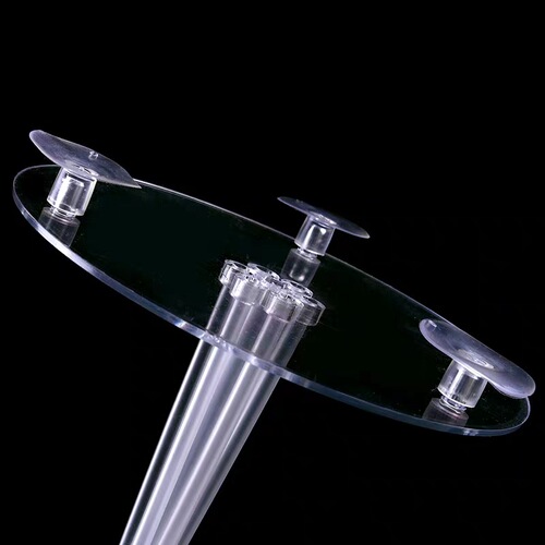 Transparent suction cup table floating stand birthday party decoration wedding celebration dining table floating balloons column manufacturer wholesale