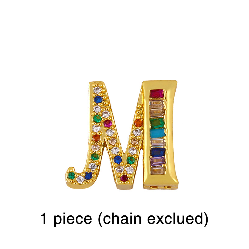 explosion accessories mesh bracelet personality DIY26 letter mesh belt bracelet couple wholesale nih