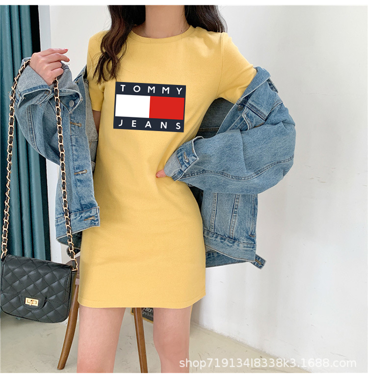 tommy jeans t shirt dress