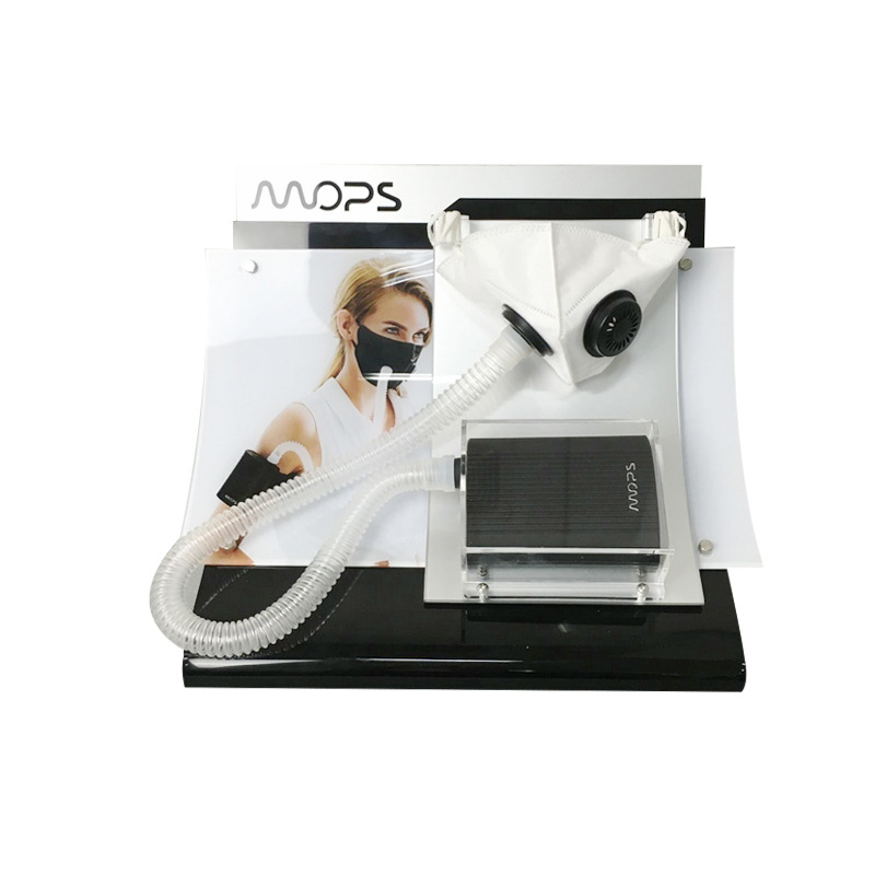 医用口罩产品陈列展示架  电动口罩桌面有机玻璃展示架订货工厂