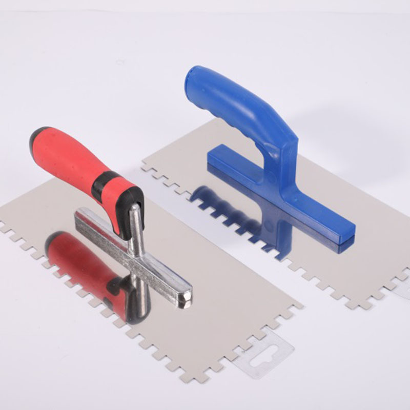 厂家直销 塑料手柄镜抛 砌砖油灰刀建筑装饰手工套装抹泥刀 定制