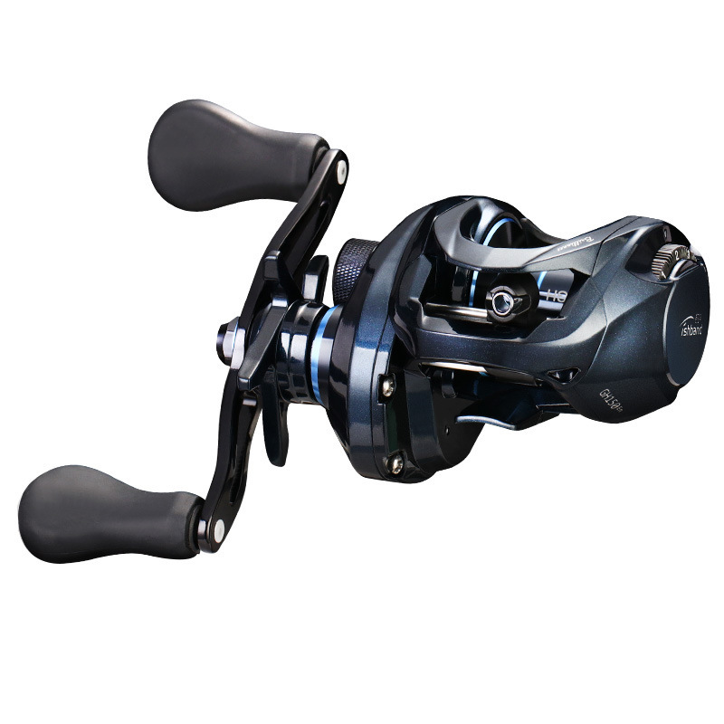 跨境淘货源光辉GH150泛用远投水滴轮磁力刹车防炸线路亚轮