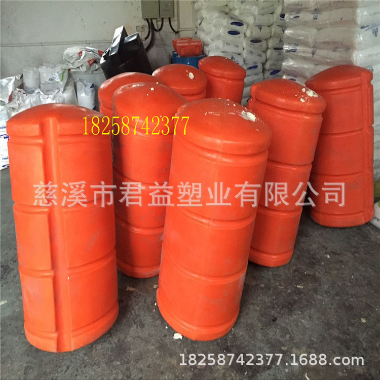 直径600长1200拦污聚乙烯浮筒 按客户要求定制塑料浮筒