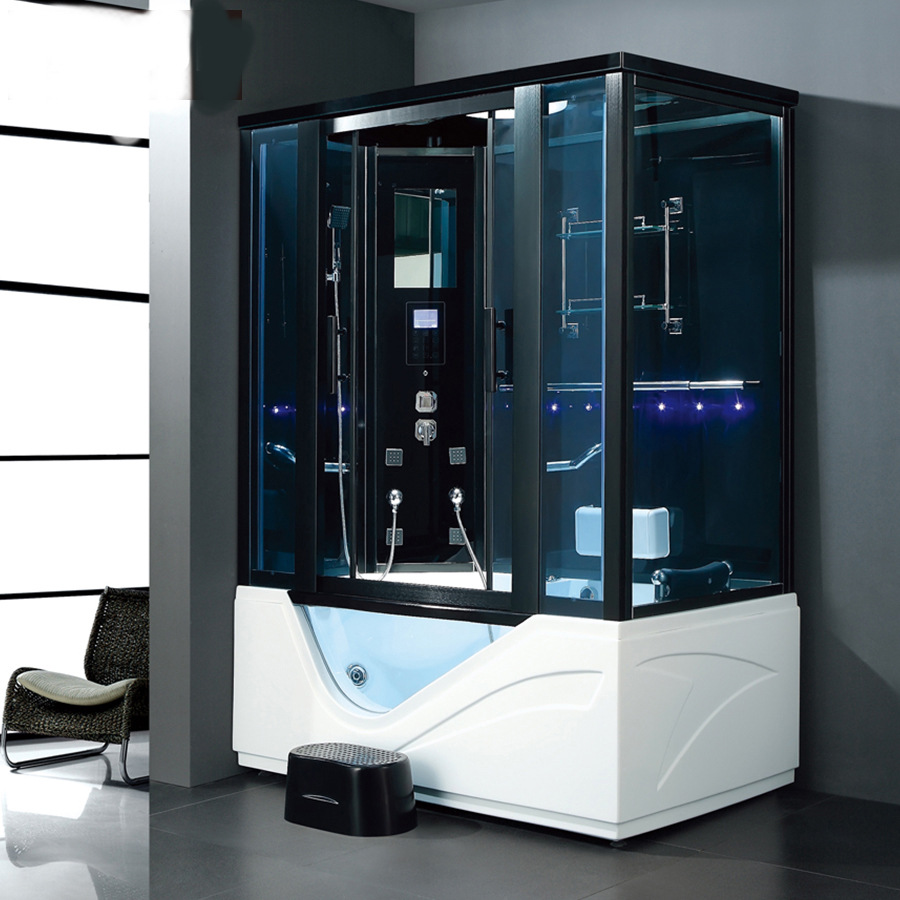 Foshan baño Baño integrado baño de vapor ducha bañera de doble uso surf masaje baño integrado