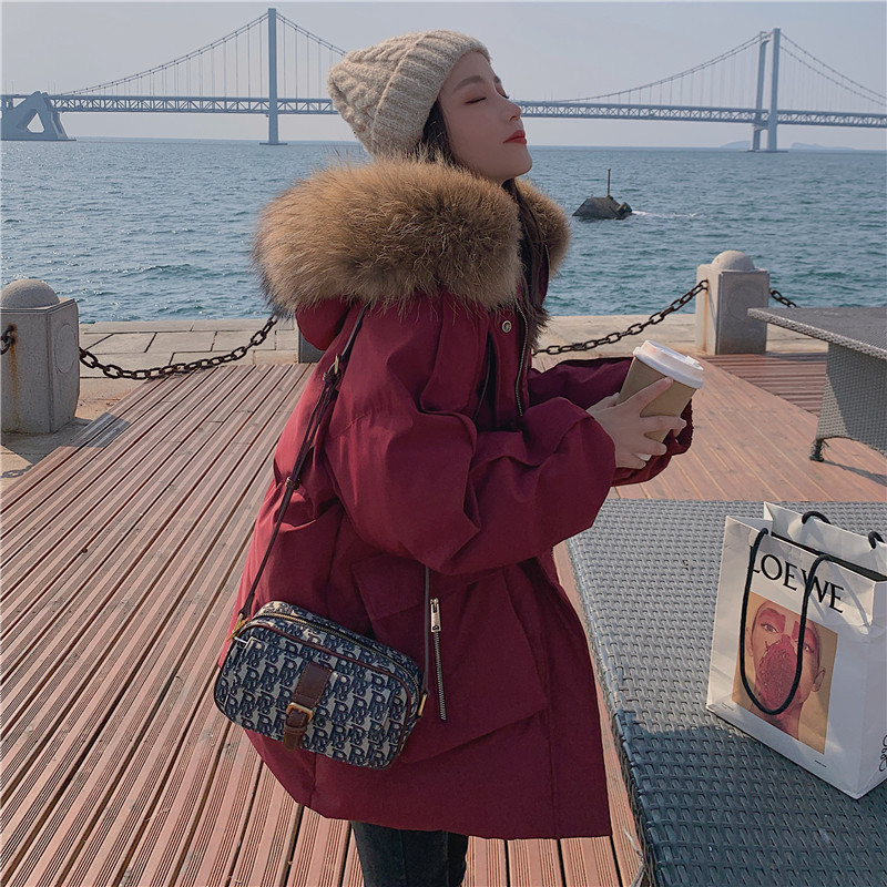 chic Feather cotton have more cash than can be accounted for 2020 new pattern Korean Edition Easy Bread wear ins Harbor Wind Short coat