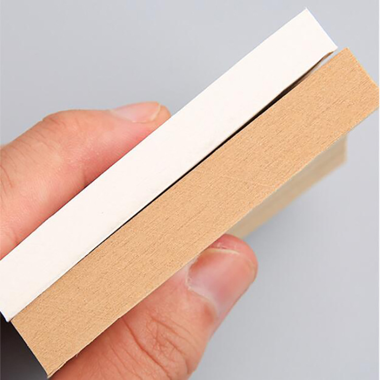 Tamaño pequeño Post-It nota cuadros horizontal blanco simple nota libro fuerte desgarrable estudiante nota pegajosa n veces