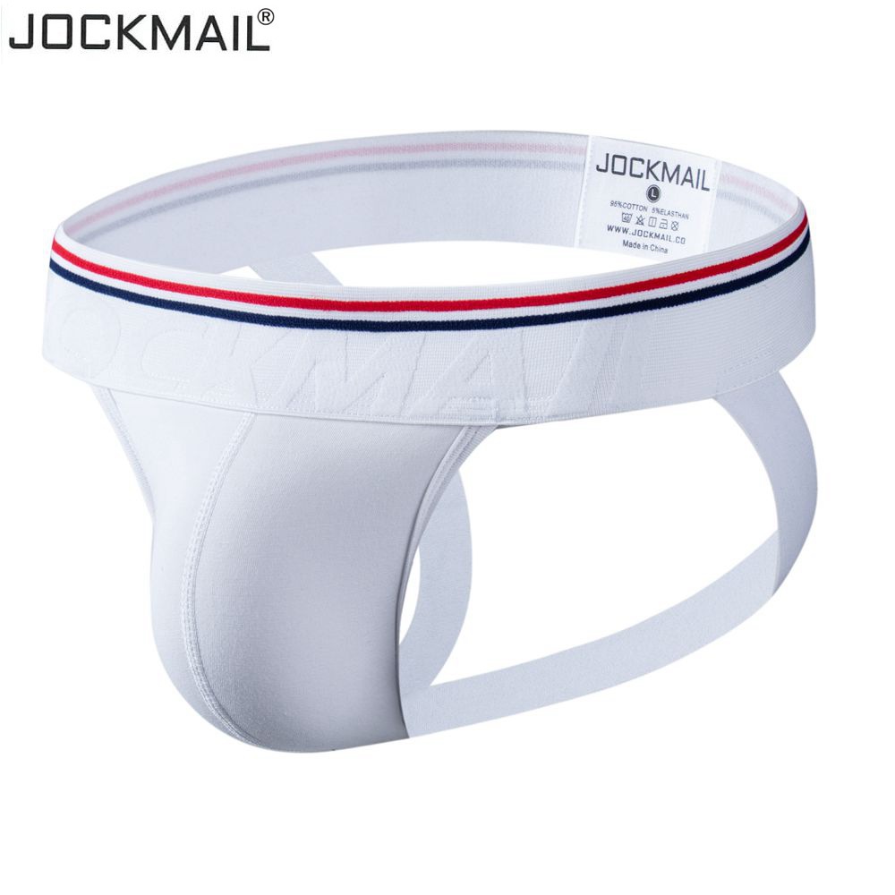 JOCKMAIL hombres tanga sexy doble tanga sudor de algodón puro-absorbente de comercio exterior sexy ropa interior 231232