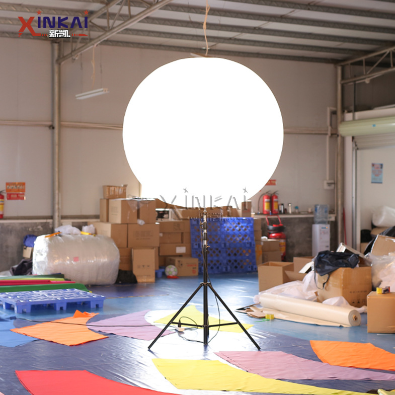 场地布置充气支架气球灯 聚会充气支架球 室内户外装饰支架灯球