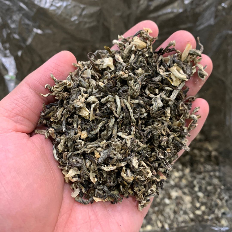 2020茉莉飘白花 新茶浓香型 茉莉花茶叶 飘花系列 散装广西横县|ms
