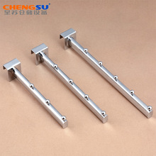 服装店展示架挂钩上墙点挂单钩正挂方管三四五珠壁挂衣架道具货架