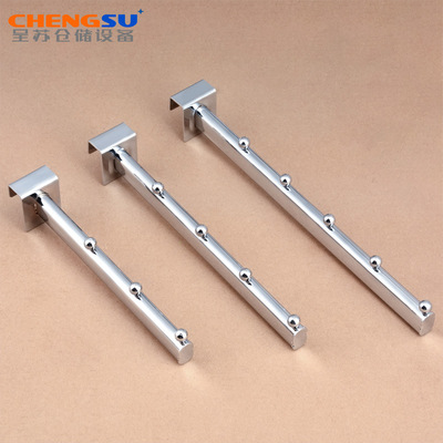 服裝店展示架挂鈎上牆點挂單鈎正挂方管三四五珠壁挂衣架道具貨架