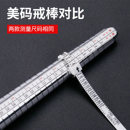 Standard Ring Size Ruler for Hong Kong, US, EU, UK, Japan Measurements Finger Size Measurement Band Ring Soft Tape