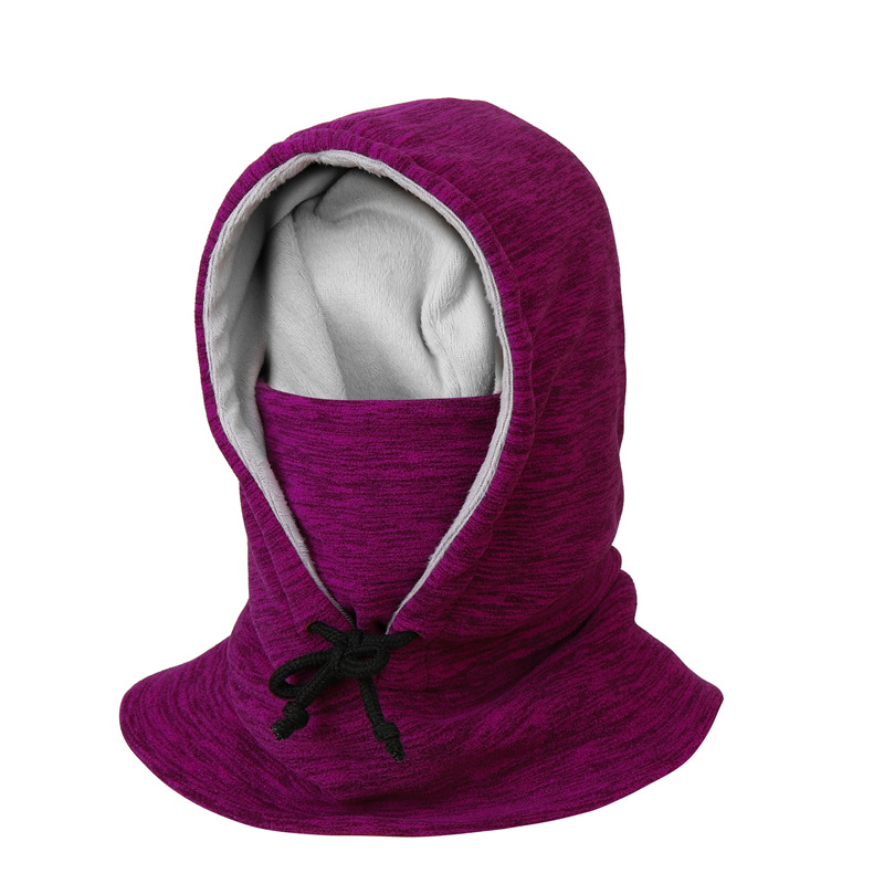 Unisex Basic Simple Style Solid Color Ear Warap Sleeve cap New display picture 3
