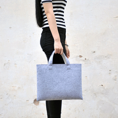 毛氈筆記本平板電腦內膽包大容量手提電腦收納包保護套可定制