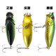 2Pcs Topwater Popper Fishing Lure 70mm/8.5g Hard Plastic Minnow Popper Baits Fishing Tackle