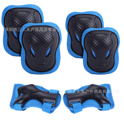 厂家运动护具套装平衡车滑冰滑板护膝护肘护掌溜冰鞋轮滑儿童护具