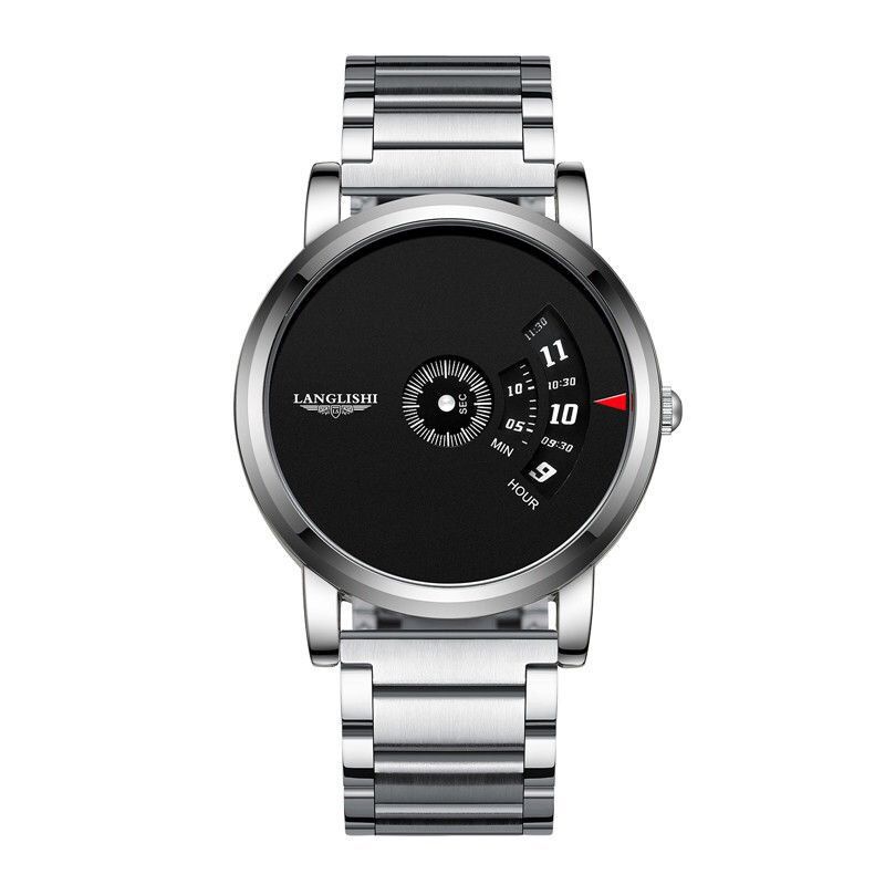Longlisi / LLS waterproof men's watch Korean fashion versatile steel lovers automatic non mechanical watch