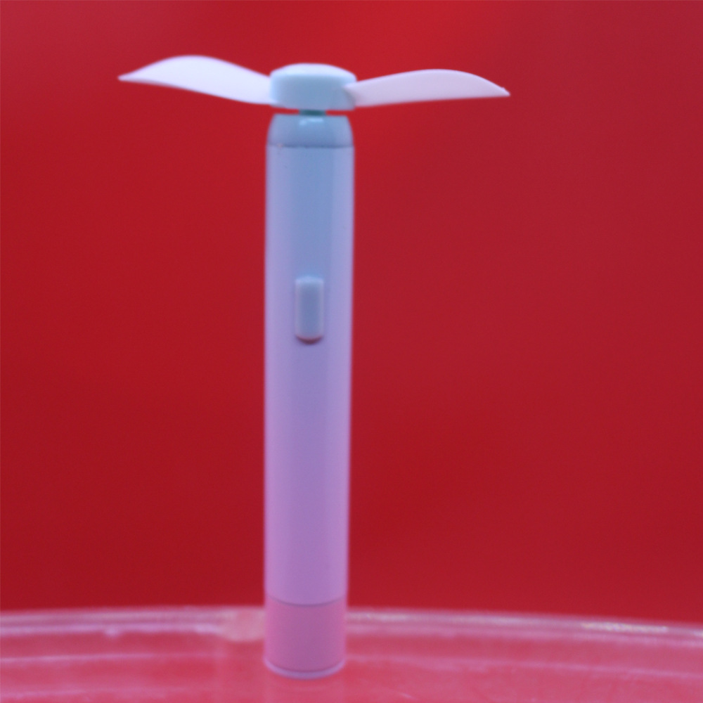 Handheld small multicoloured air fan