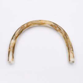 产地直发箱包五金配件  混色 c形亚克力手挽包包提手 树脂手挽