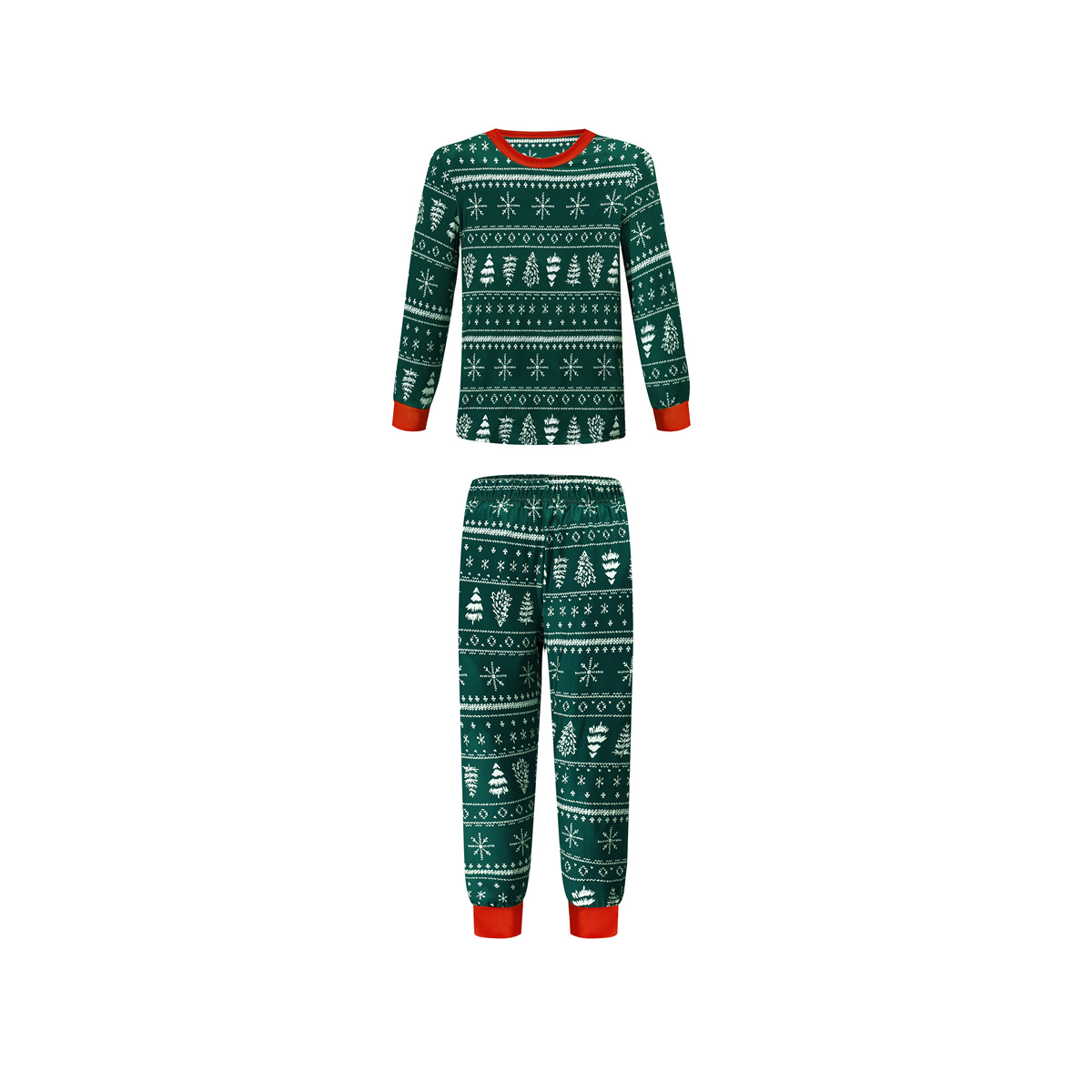 Kerst pyjama set voor het gezin bijpassende loungewear outfit_voghion.com